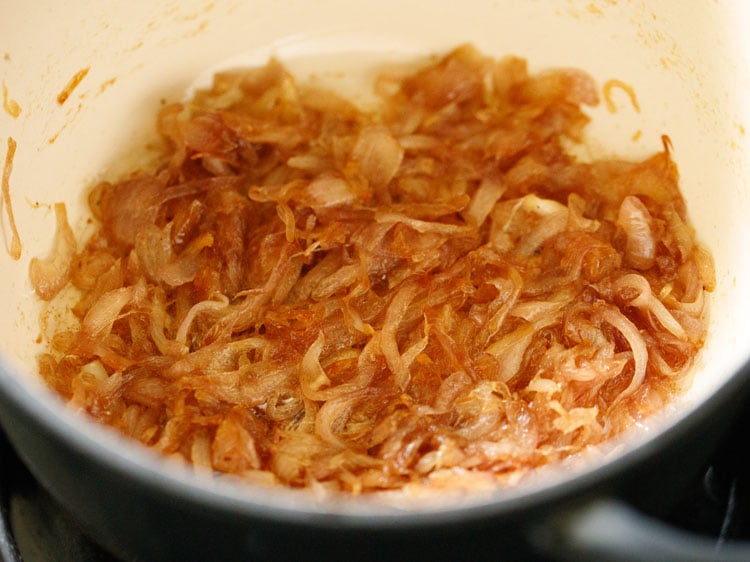 onions have caramelized