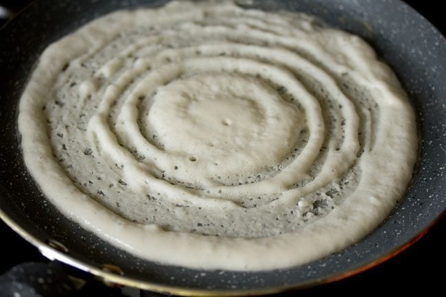 cook the dosa