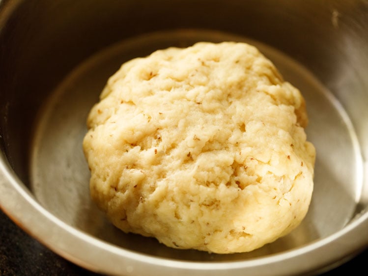 dough ready for homemade samosa